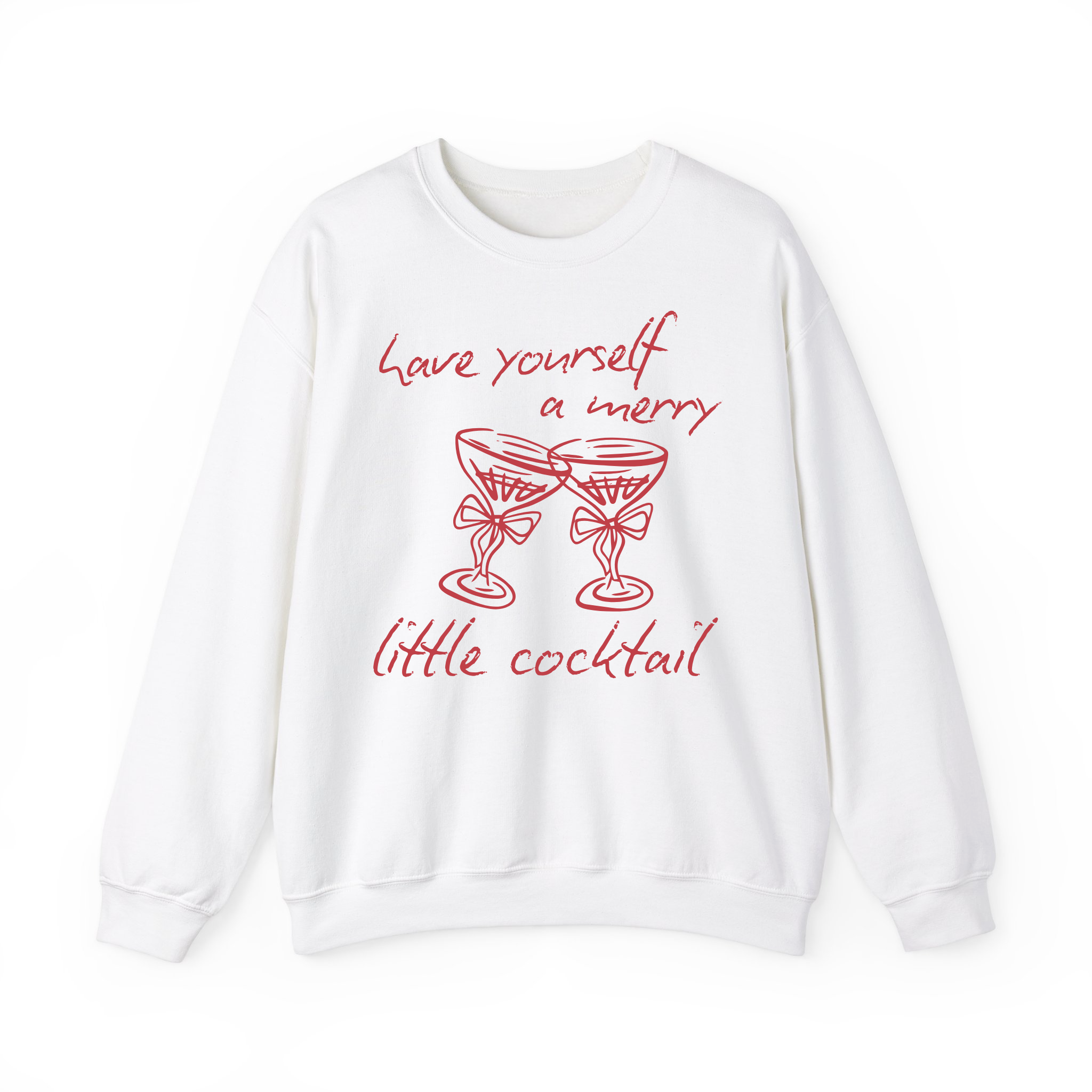 Have Yourself A Merry Little Cocktail Chritsmas Sweatshirt