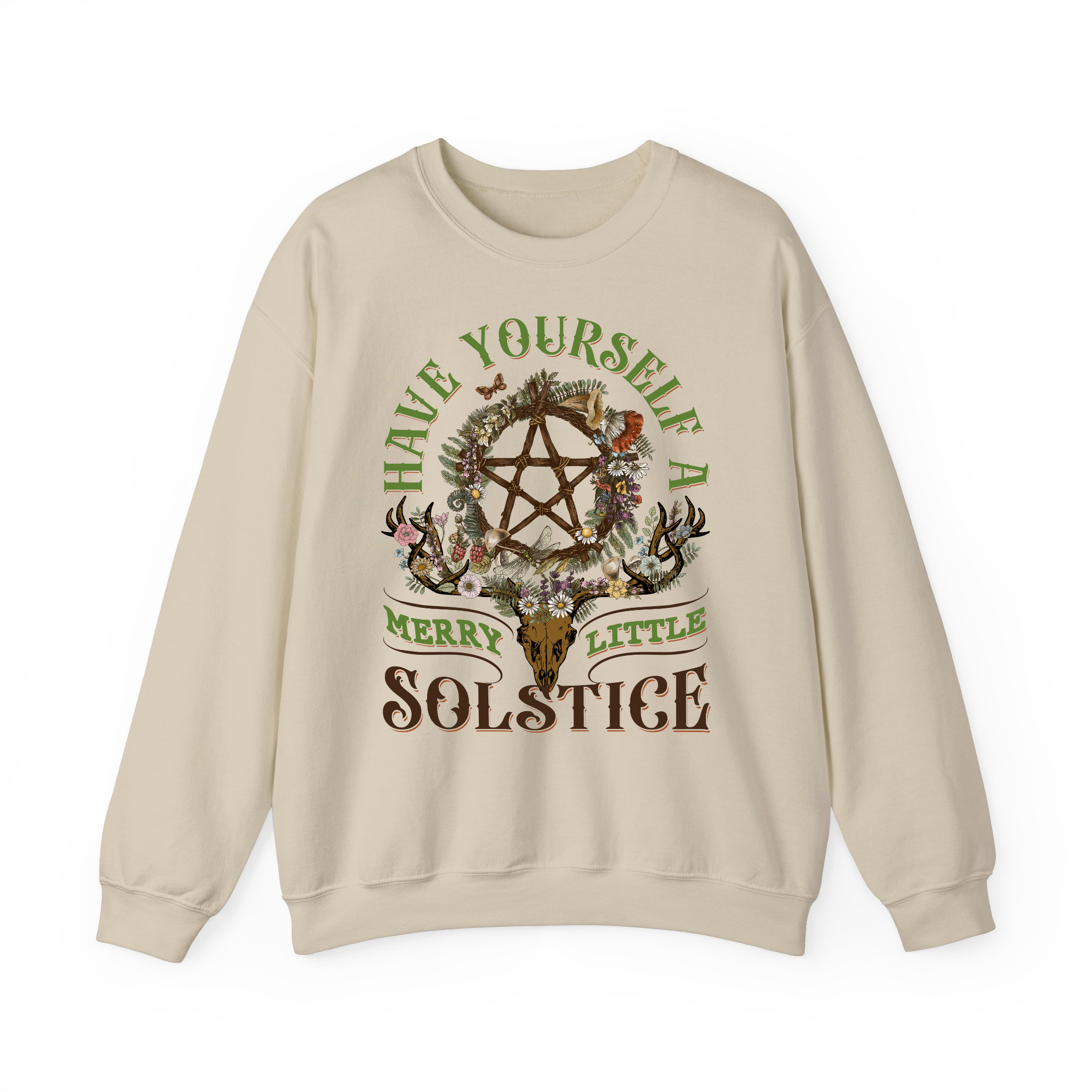 Yule Have Yourself A Merry Little Solstice Winter Christmas Sweatshirt