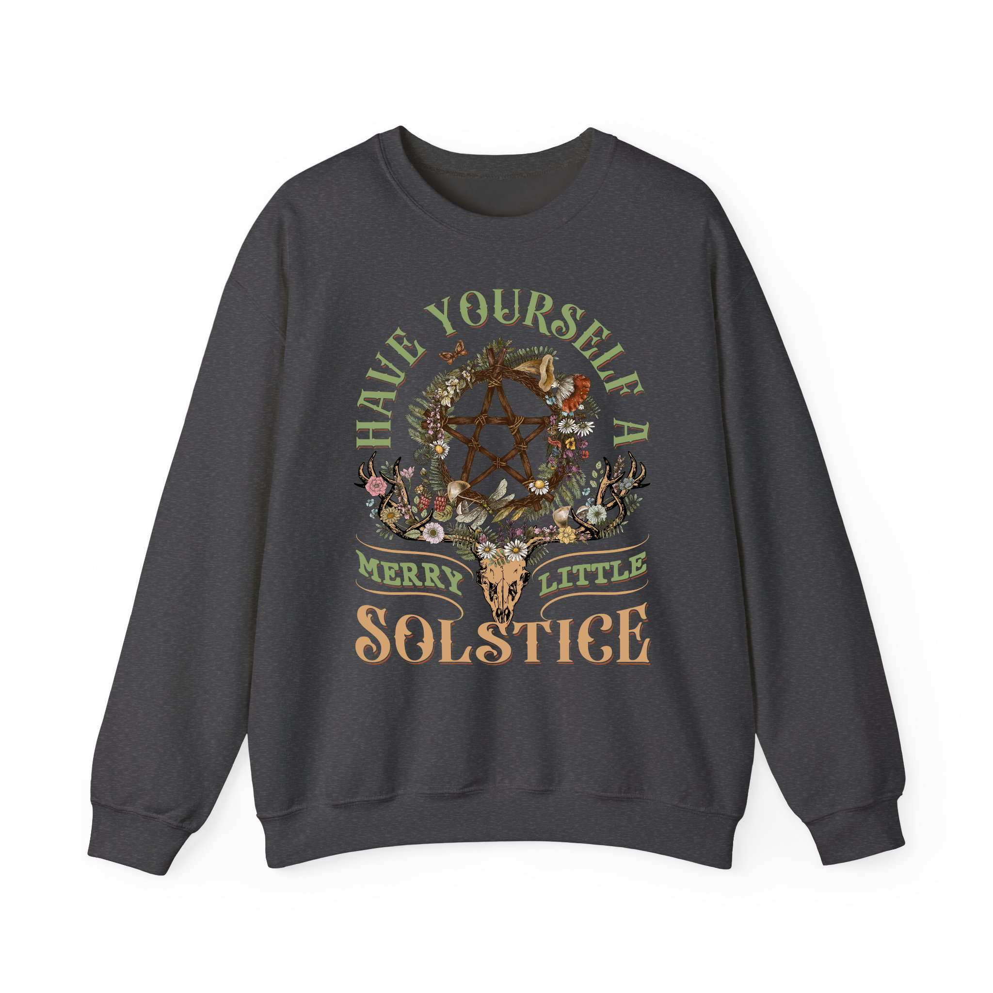 Yule Have Yourself A Merry Little Solstice Winter Christmas Sweatshirt