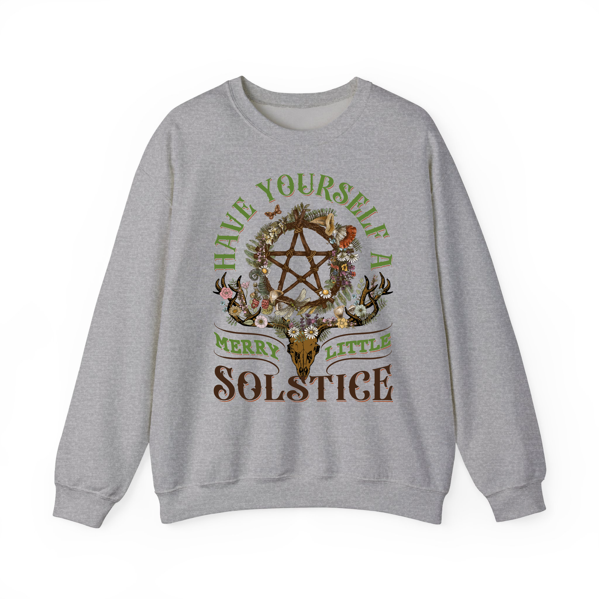 Yule Have Yourself A Merry Little Solstice Winter Christmas Sweatshirt