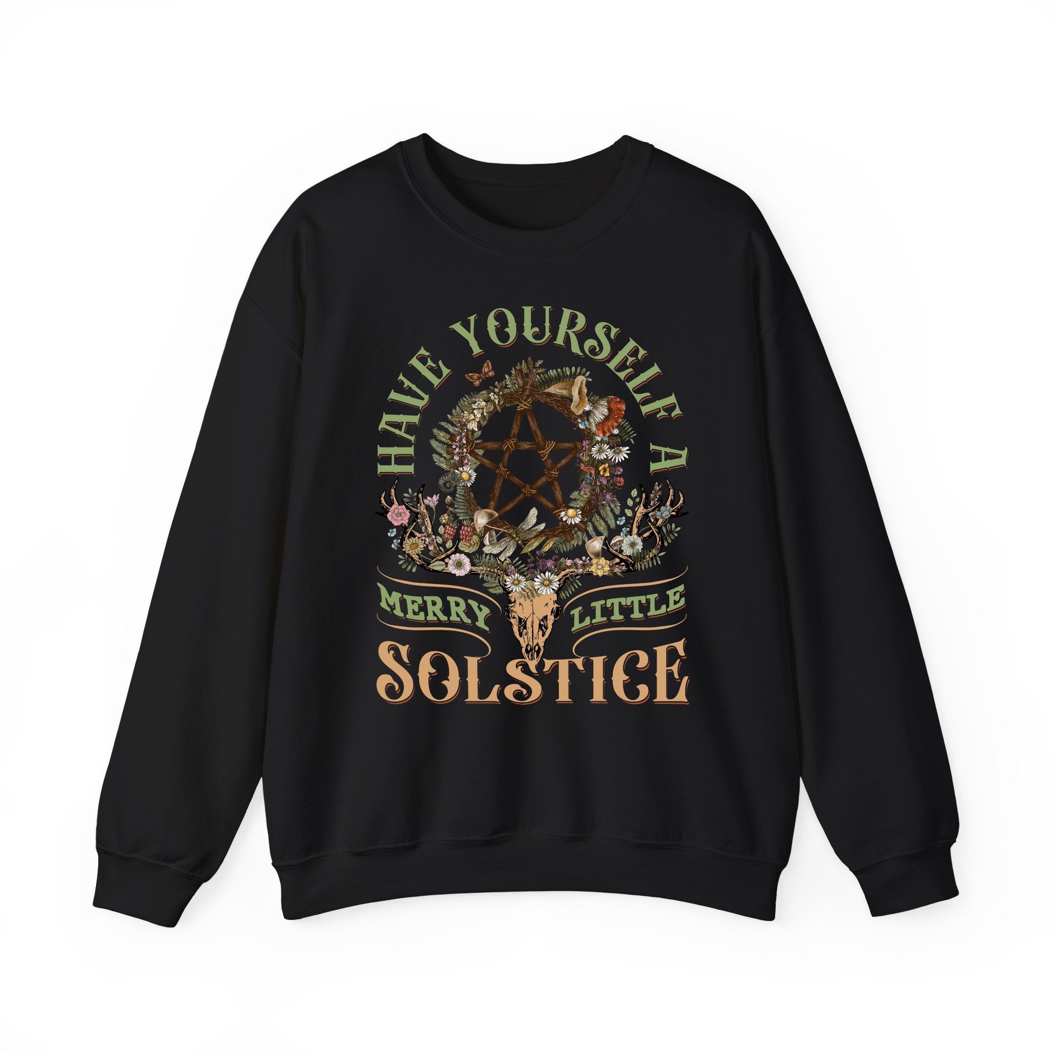 Yule Have Yourself A Merry Little Solstice Winter Christmas Sweatshirt