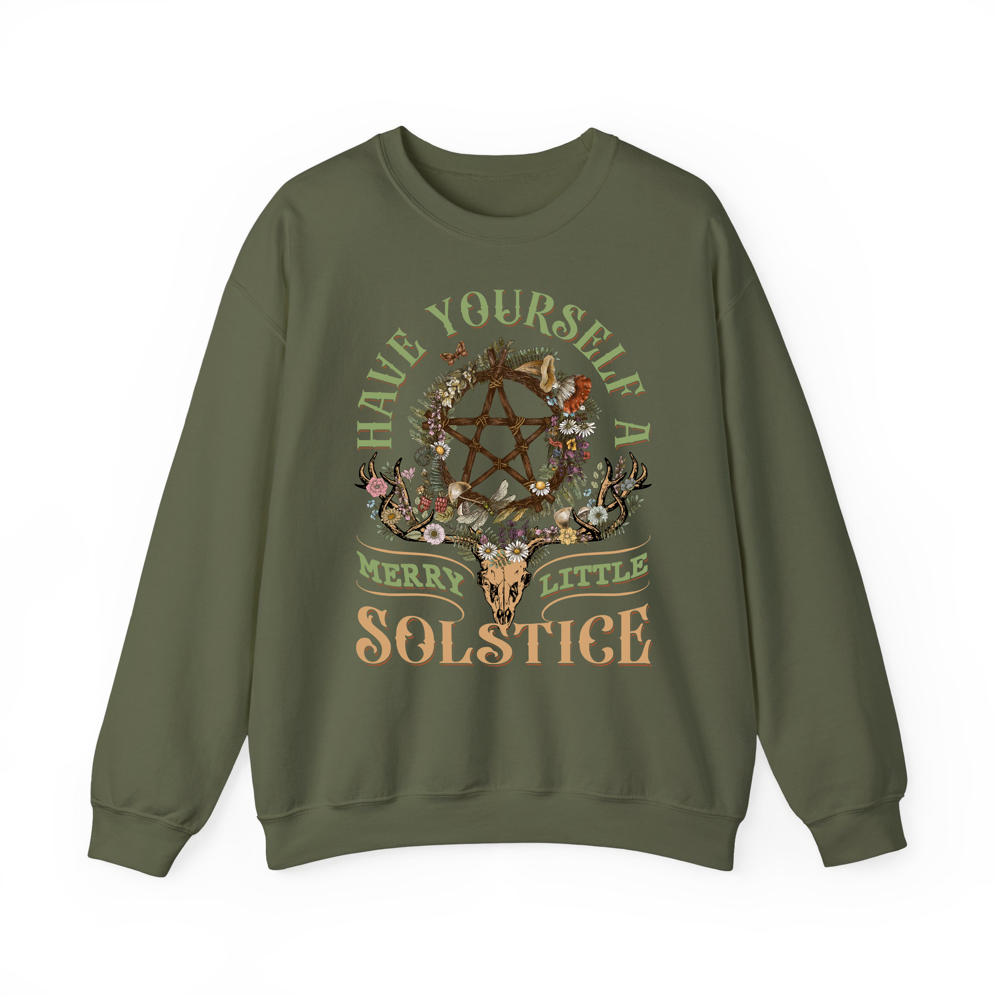 Yule Have Yourself A Merry Little Solstice Winter Christmas Sweatshirt