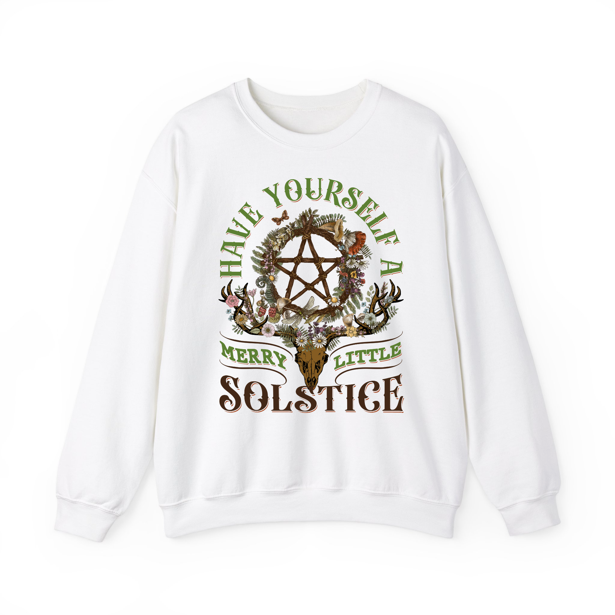 Yule Have Yourself A Merry Little Solstice Winter Christmas Sweatshirt