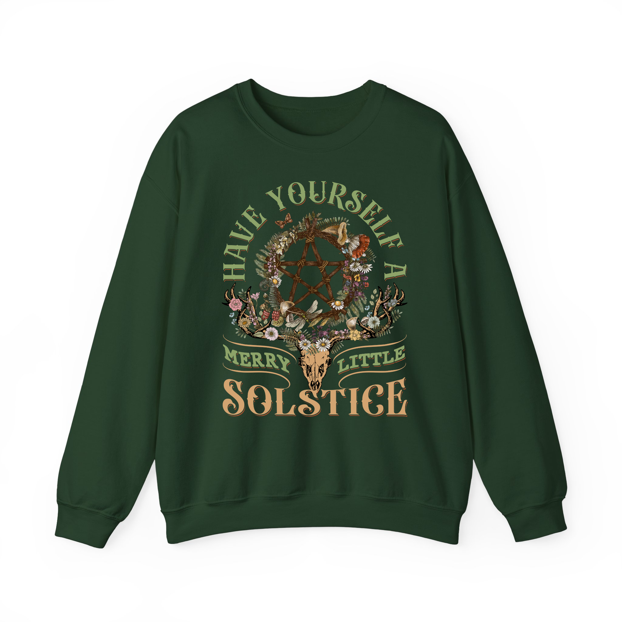 Yule Have Yourself A Merry Little Solstice Winter Christmas Sweatshirt