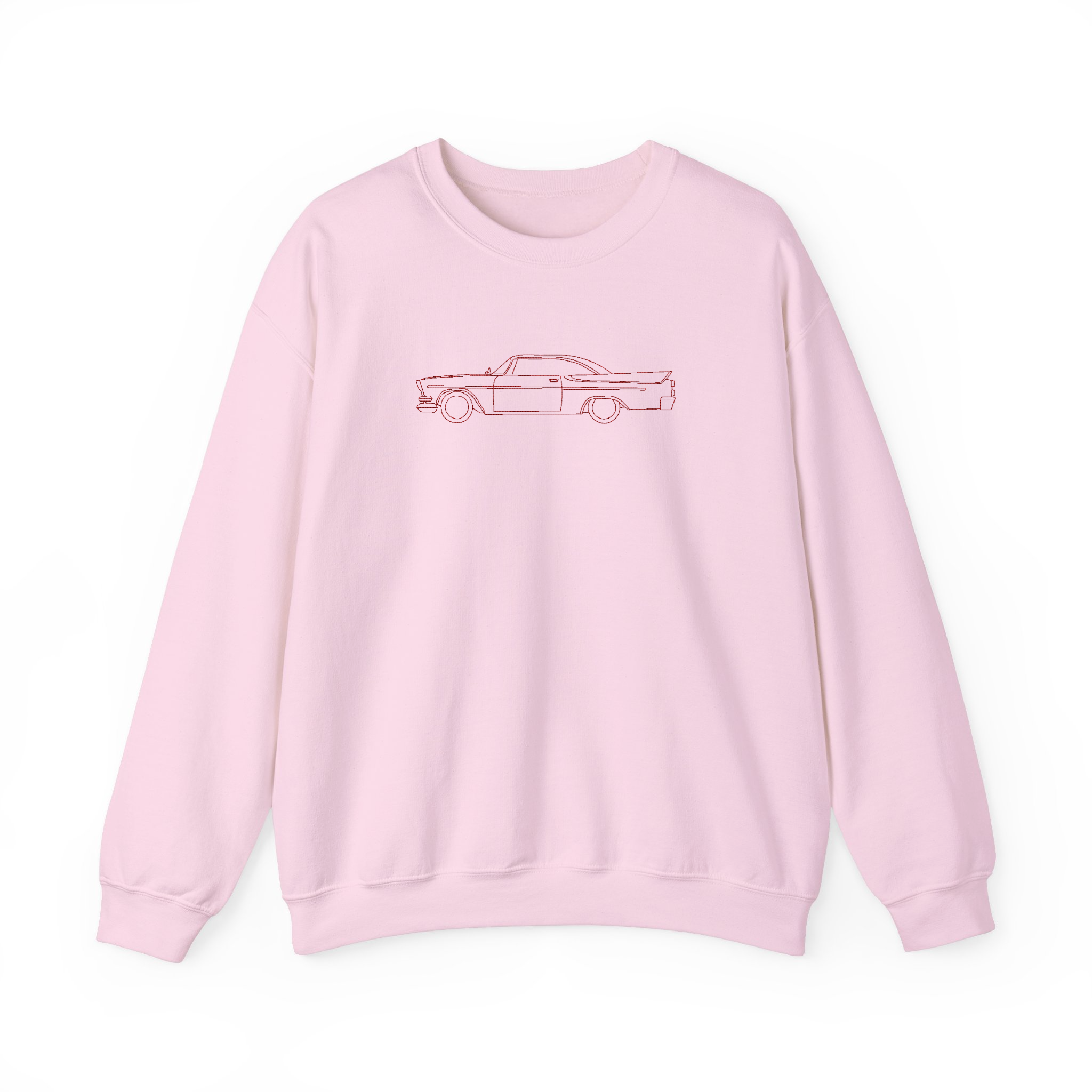 Custom Your Car Outline Embroidered Sweatshirt, Hoodie, Personalized Dad/Boyfriend Gift