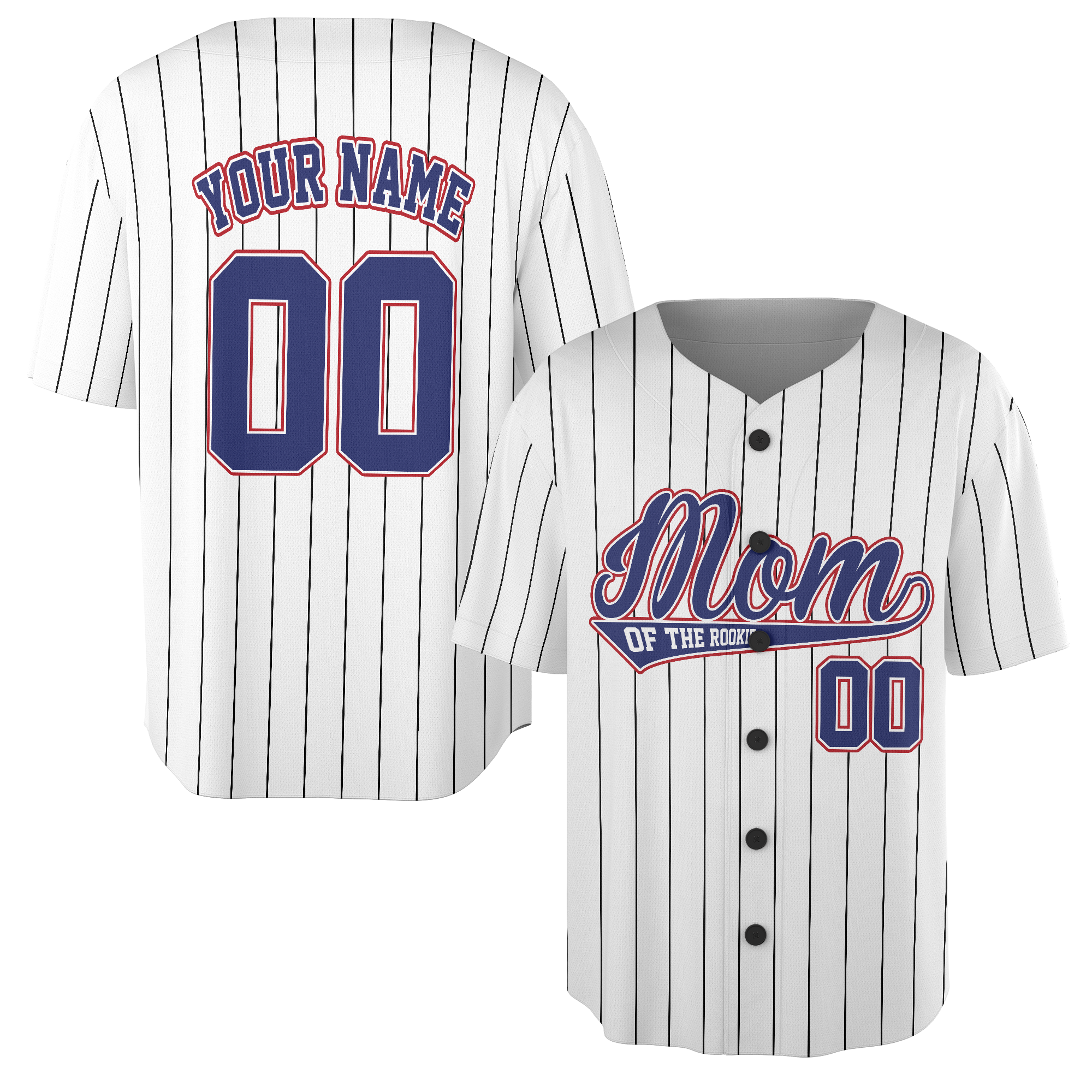 Custom Rookie Family Baseball Jersey With Custom Number