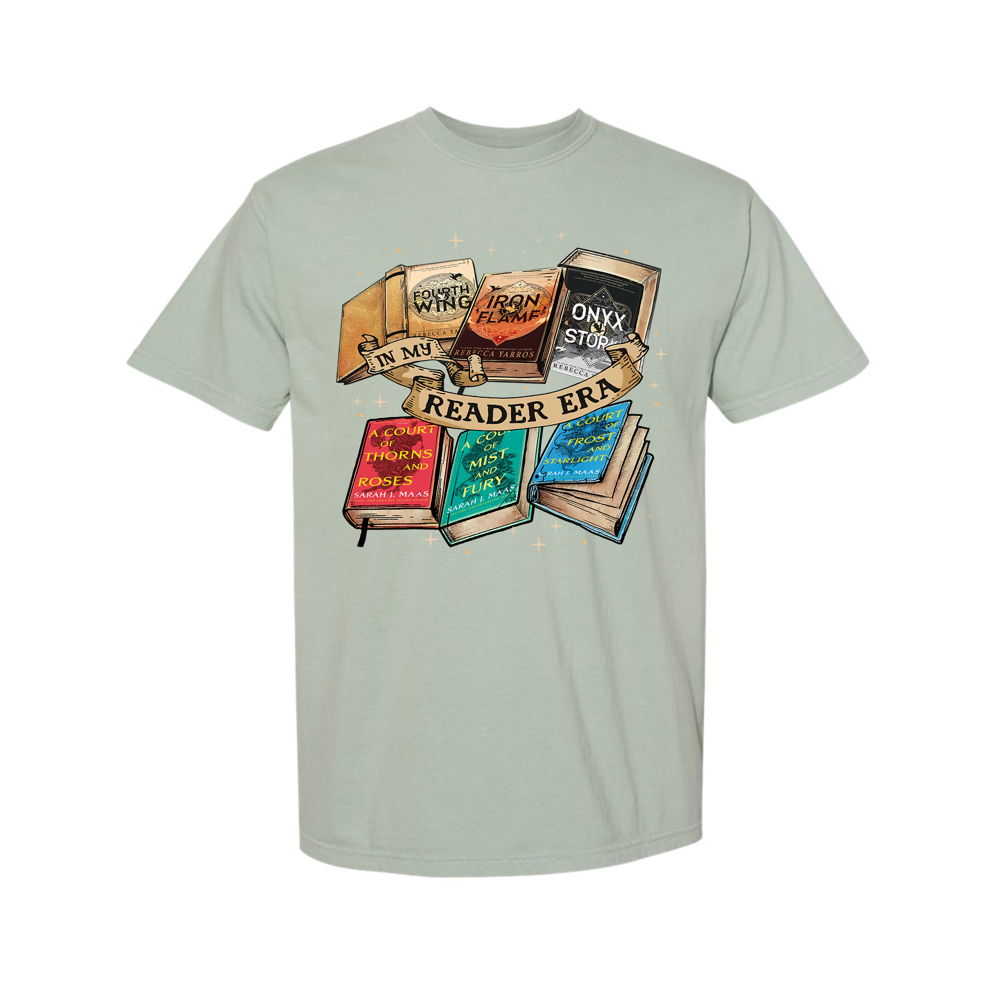 Personalized Your Books In My Reader Era Retro Comfort Color T-shirt