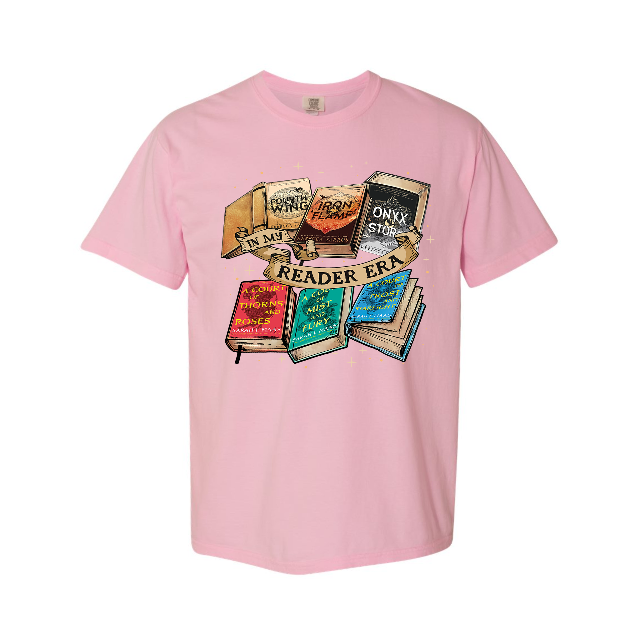 Personalized Your Books In My Reader Era Retro Comfort Color T-shirt