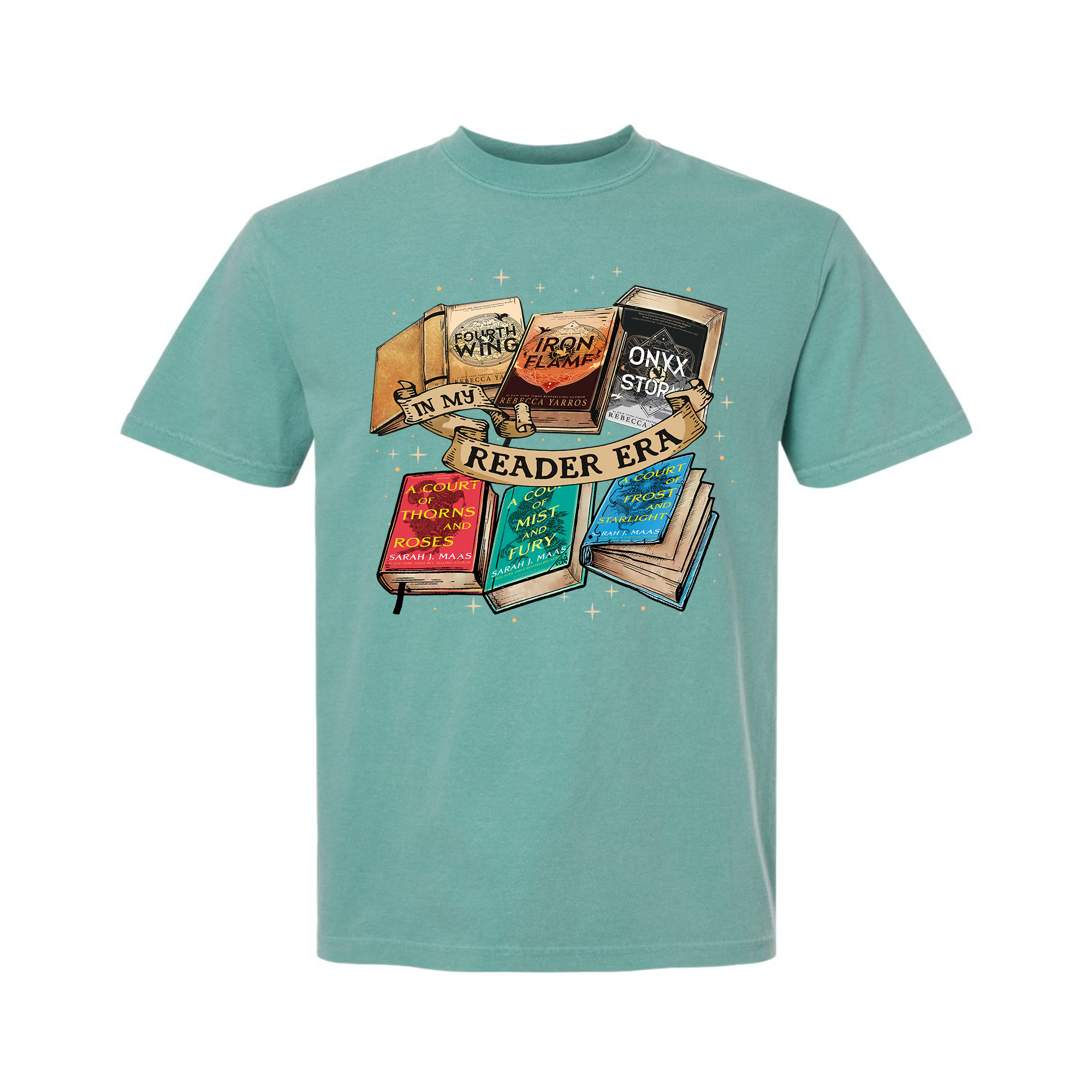 Personalized Your Books In My Reader Era Retro Comfort Color T-shirt