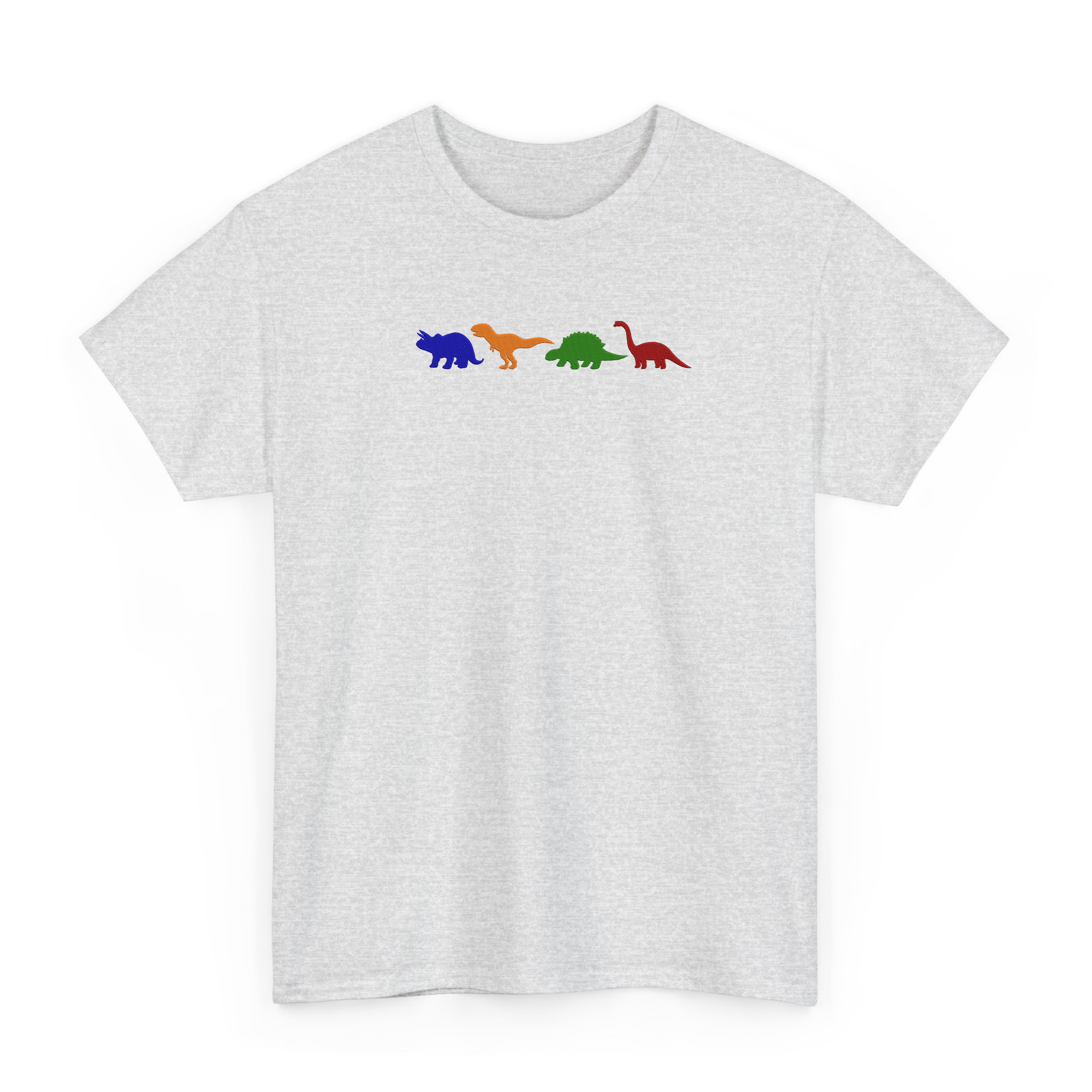 Dinosaurs Embroidered T-shirt For Dino Lovers