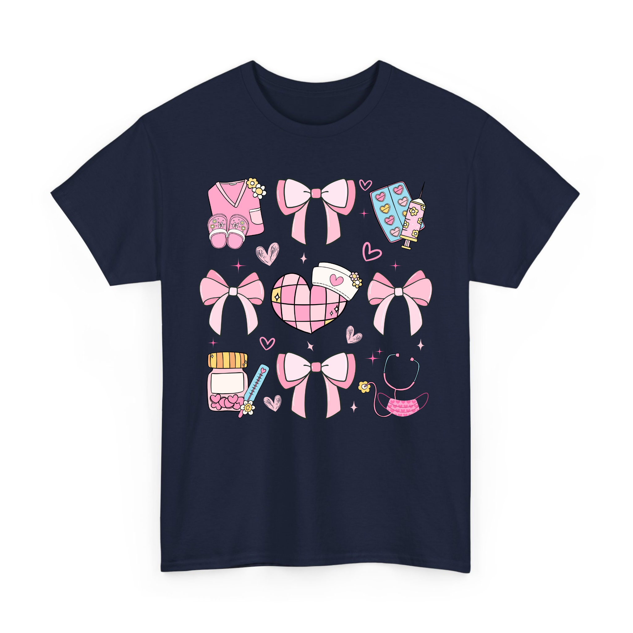 Pink Valentine Nurse Coquette T-shirt, Sweatshirt