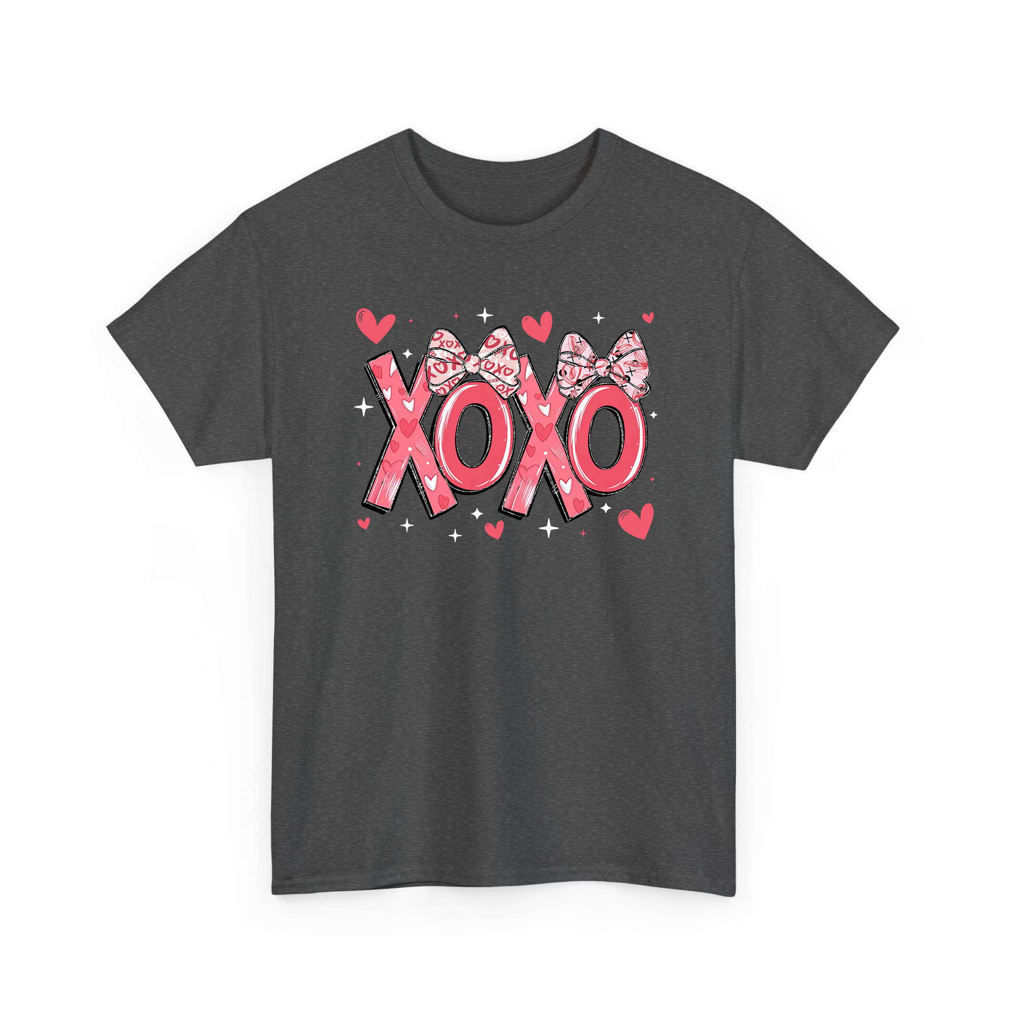 XOXO Pink Coquette Valentine T-shirt