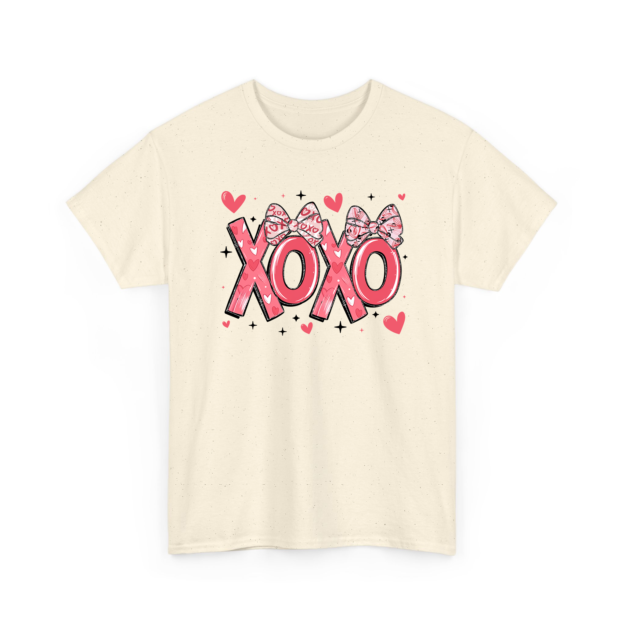 XOXO Pink Coquette Valentine T-shirt