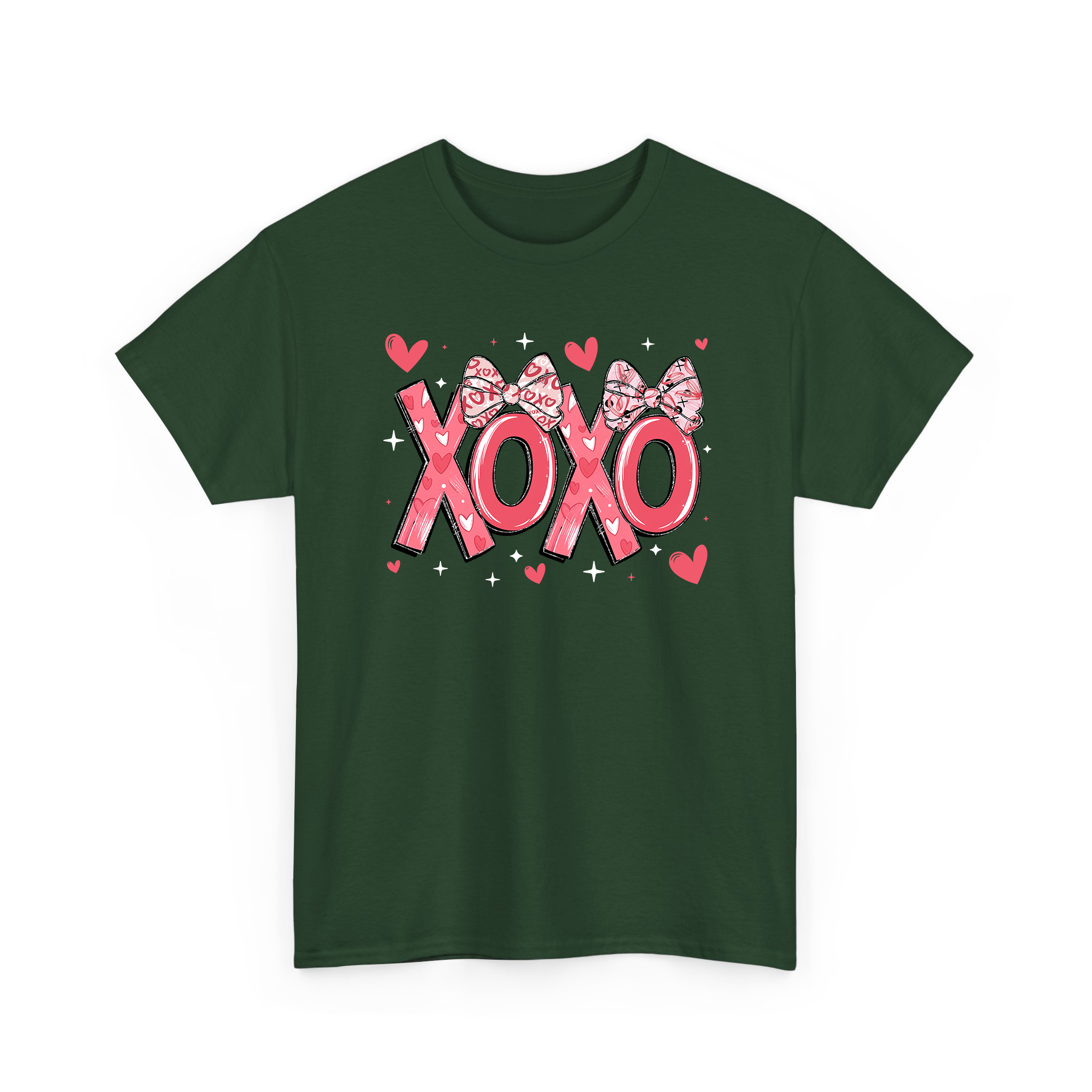 XOXO Pink Coquette Valentine T-shirt