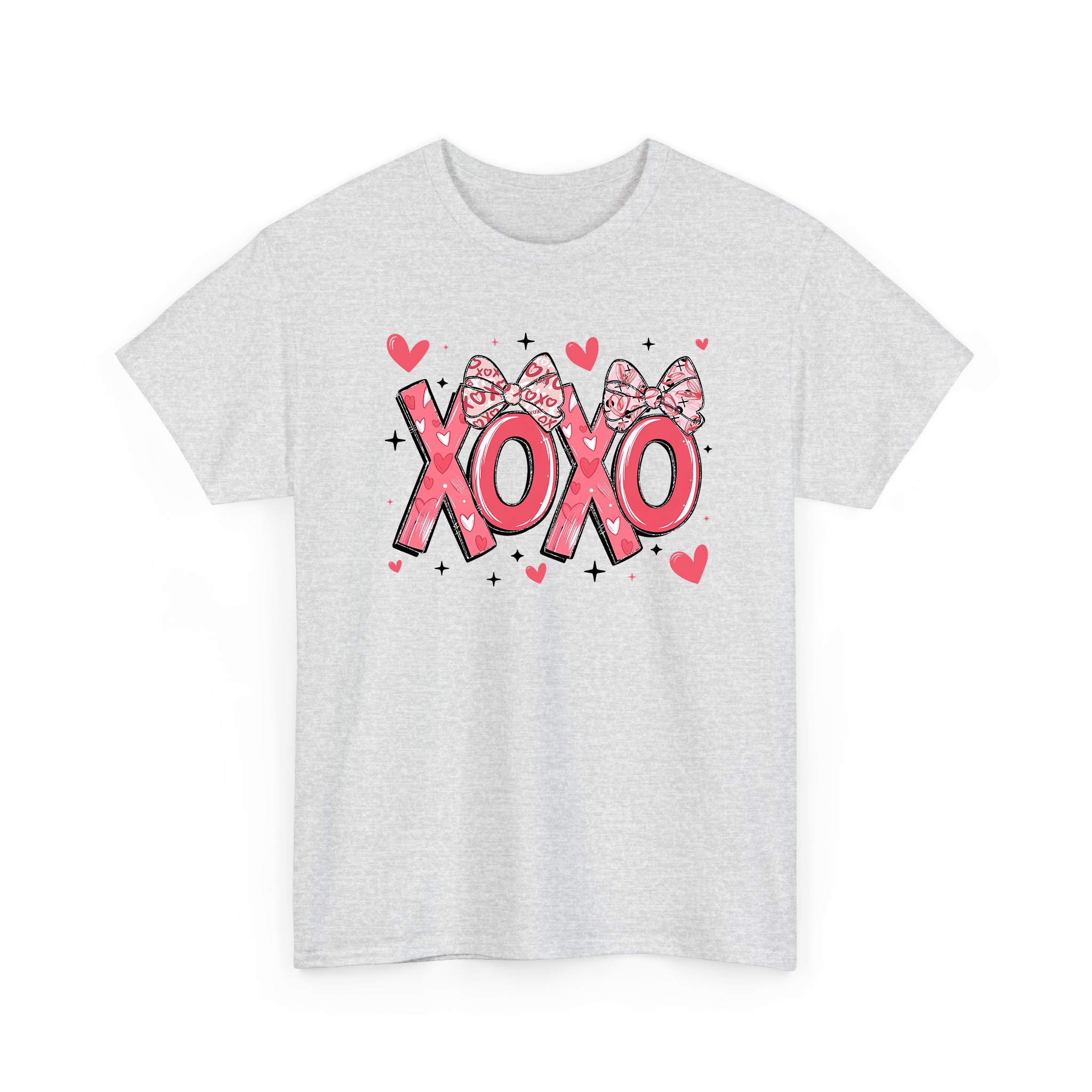 XOXO Pink Coquette Valentine T-shirt