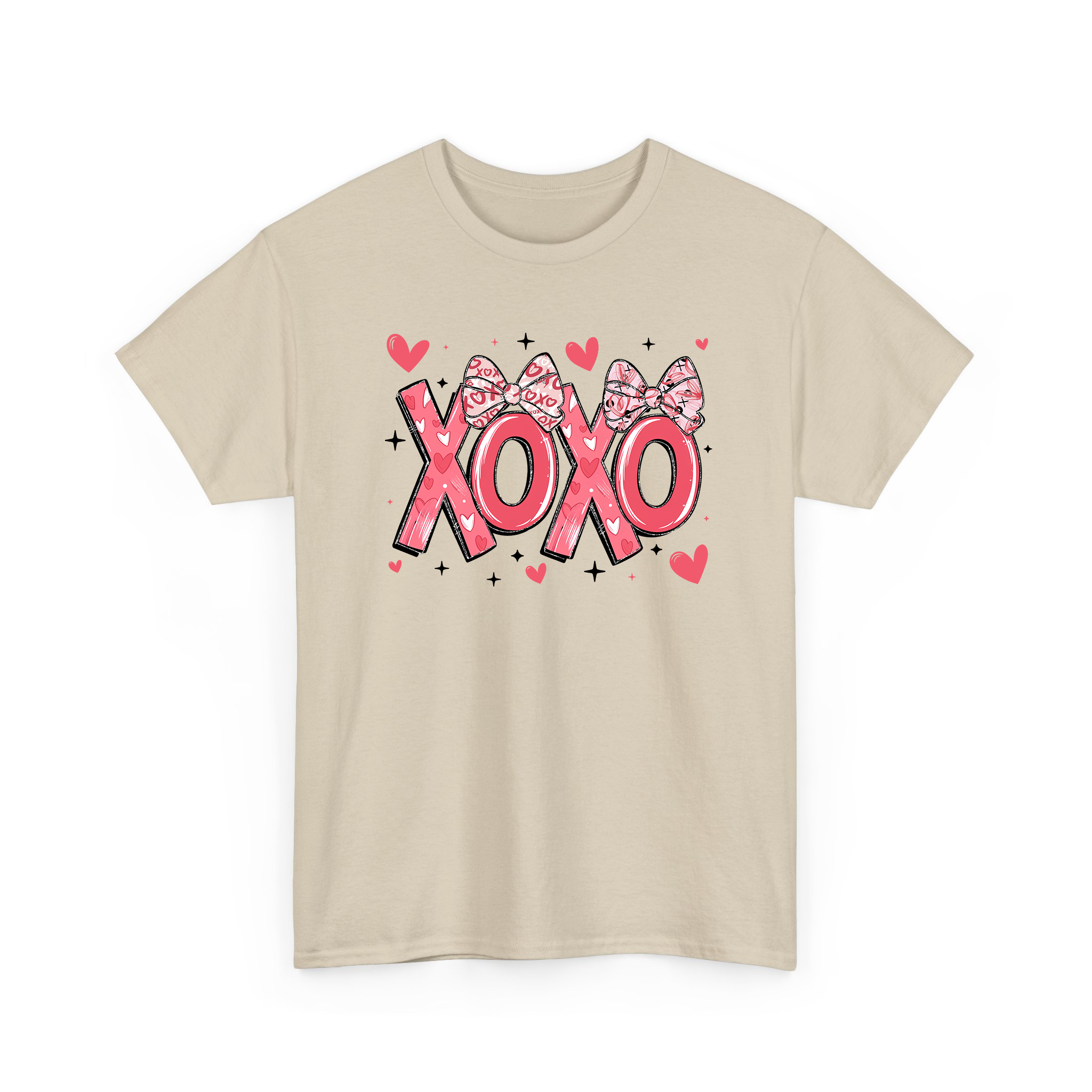 XOXO Pink Coquette Valentine T-shirt