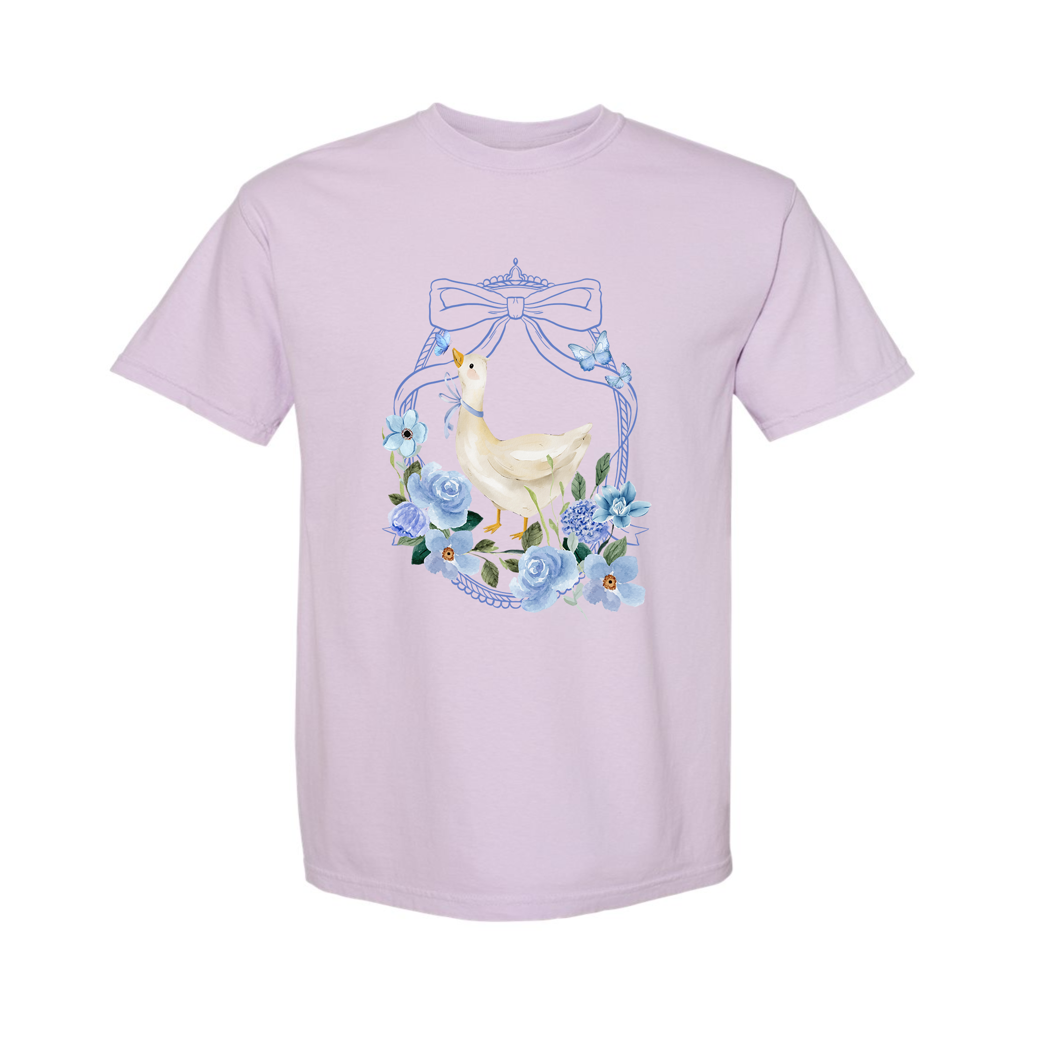 Vintage 90s Blue Ribbon Goose Comfort Color T-Shirt
